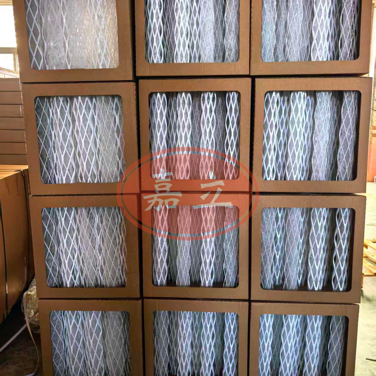 保定3D柱型漆雾过滤收集器