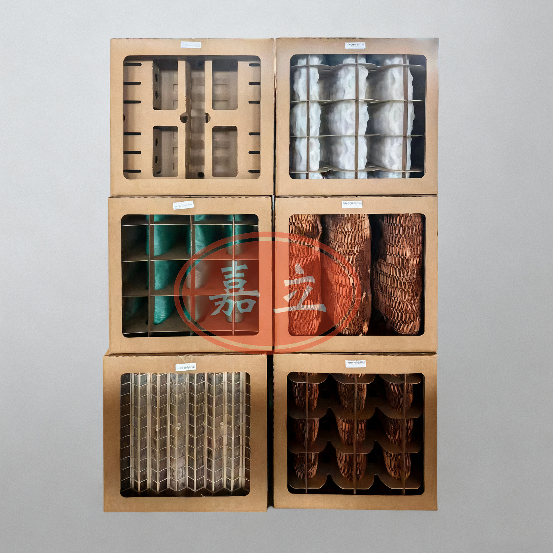 保定纸盒式漆雾过滤纸箱